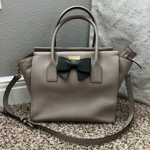 Kate Spade large tote with bow accent